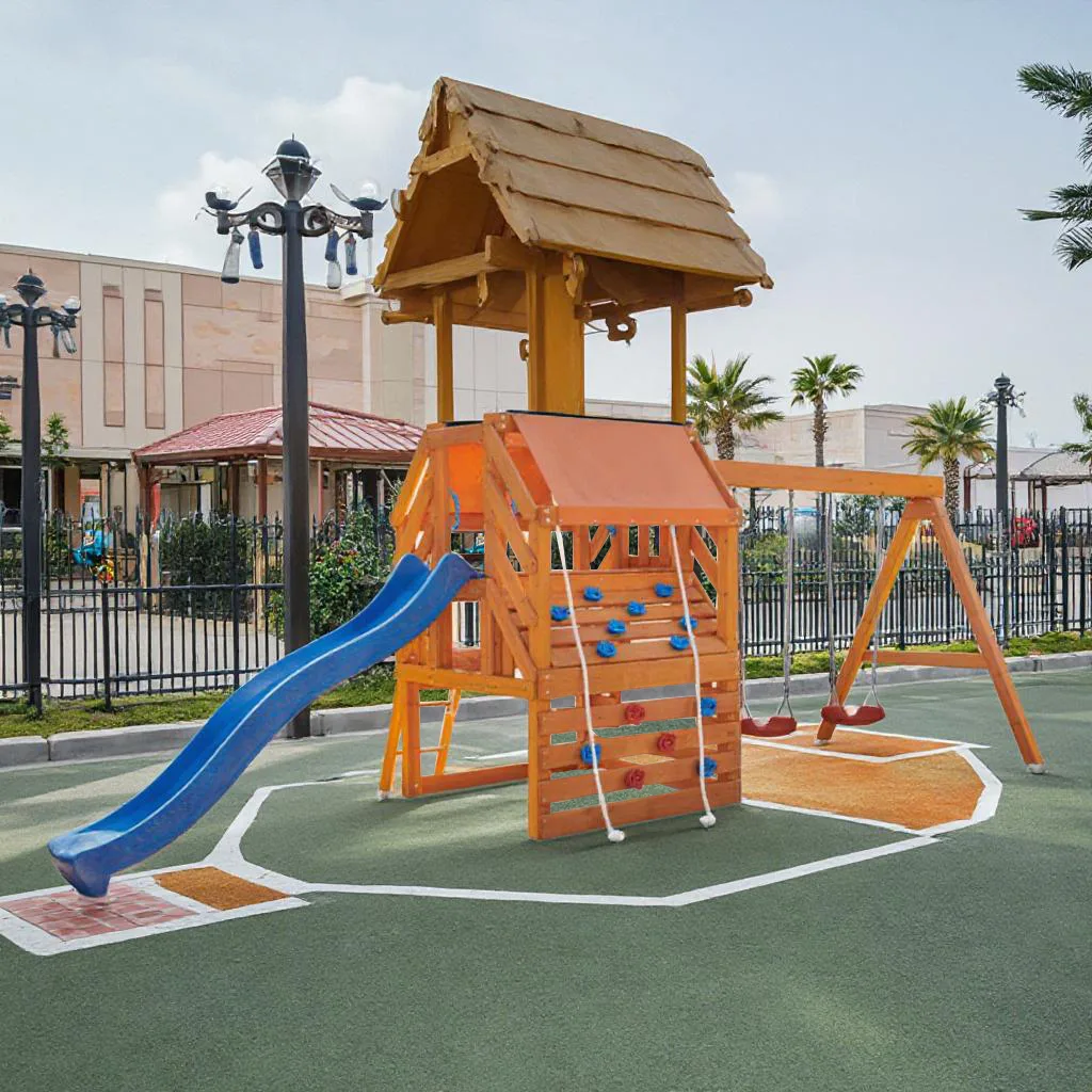outdoor playground set