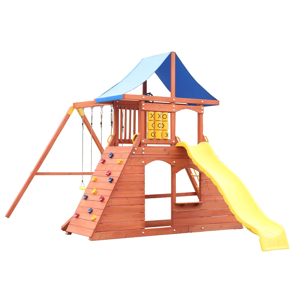 Wooden Outdoor Playground Equipment for Children 主图