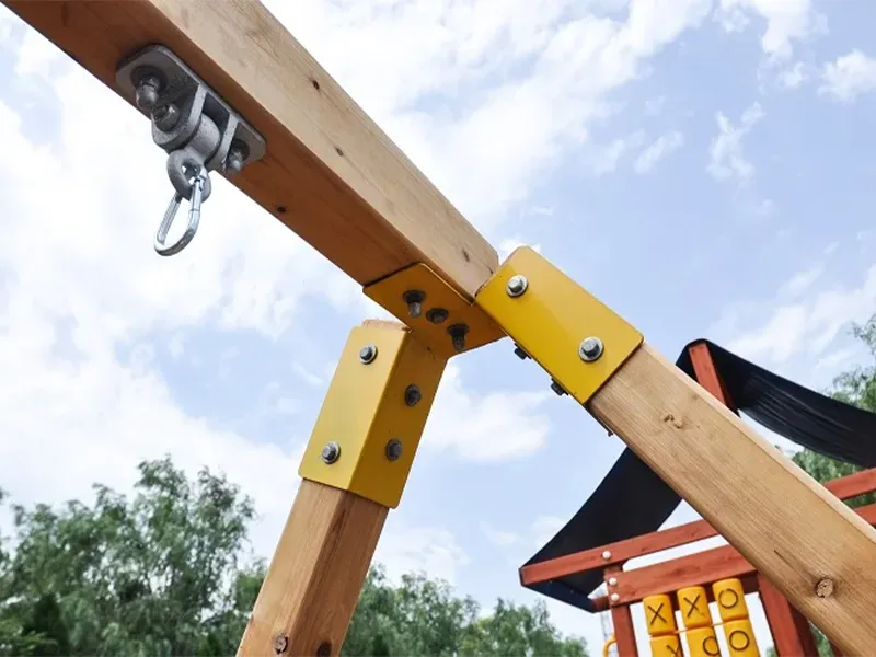 Wooden Outdoor Playground Equipment for Children 特色6