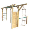 6 in 1 Wooden Fitness Equipment Children Climbing Ladder Outdoor Monkey Bar (1)