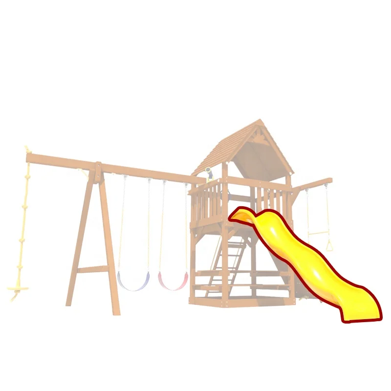 9 feet indoor outdoor slide kids plastic playground slide 2 (2)