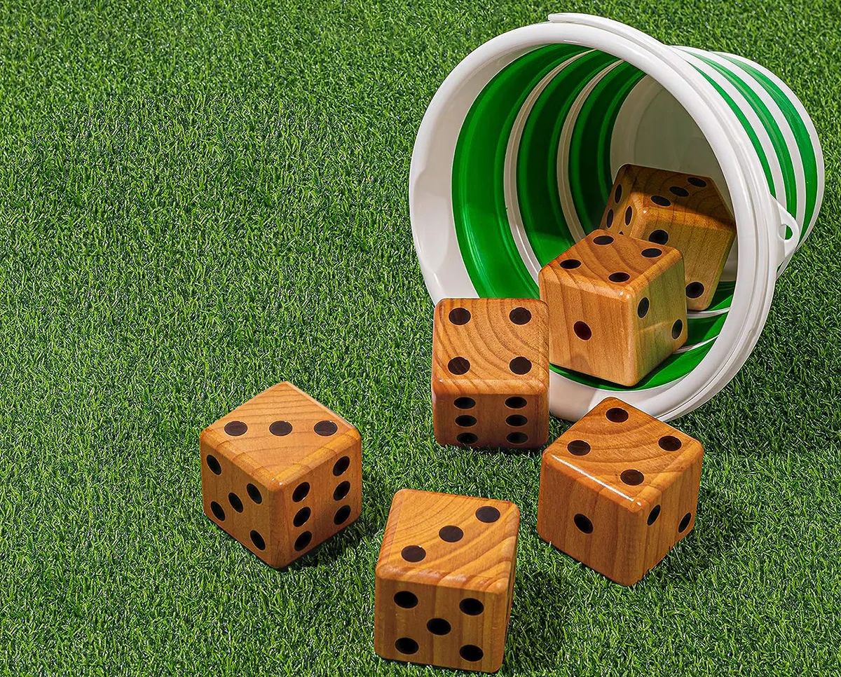 Collapsible Bucket Combination Wooden Dice m