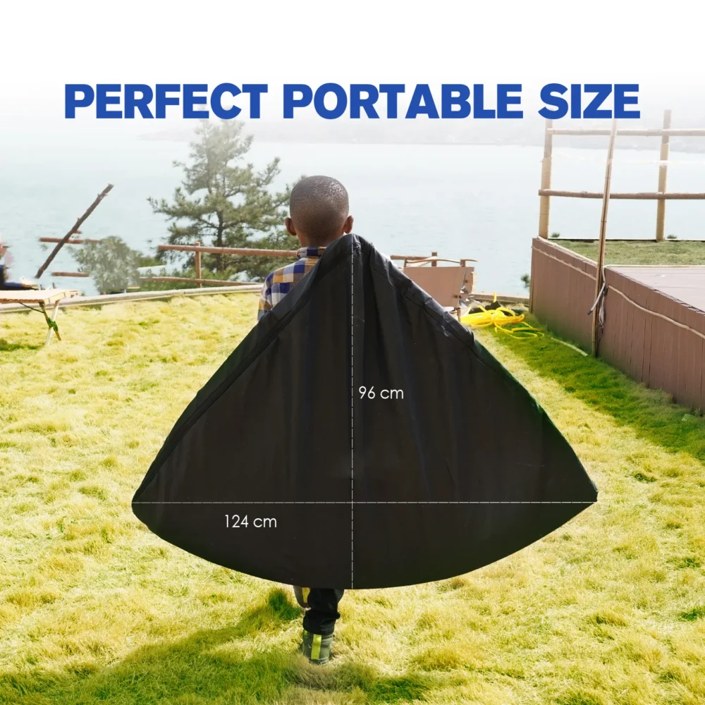 Kid Outdoor Foldable Portable Football Goal Football Net (3)