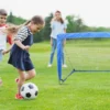 Kid Outdoor Foldable Portable Football Goal Football Net (5)