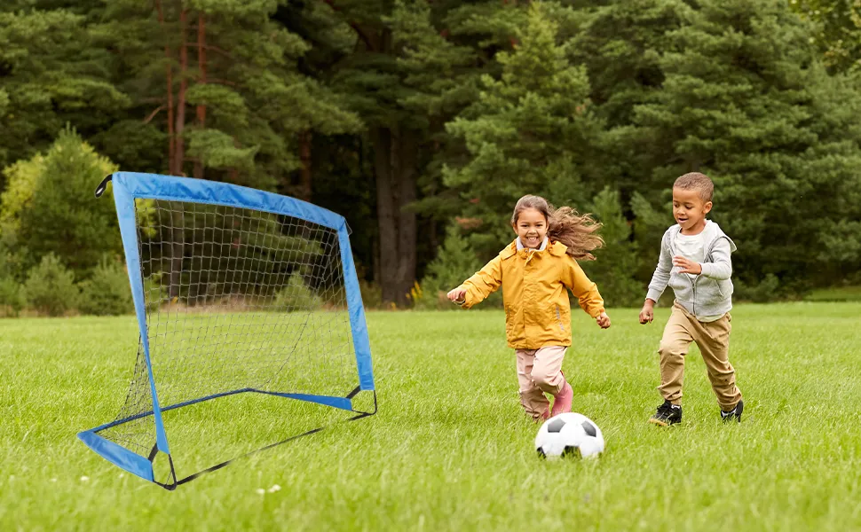 Kid Outdoor Foldable Portable Football Goal Football Net m