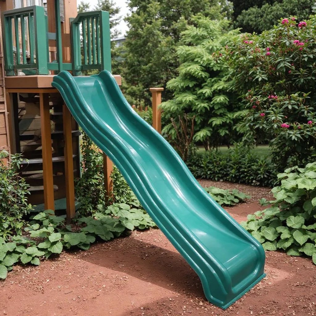 outdoor slide