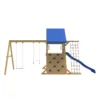 Tower Playcenter Kids Outdoor Playground Wooden Climbing Frame