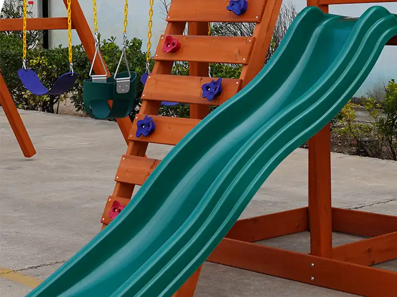 backyard slide