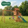 custom swing set