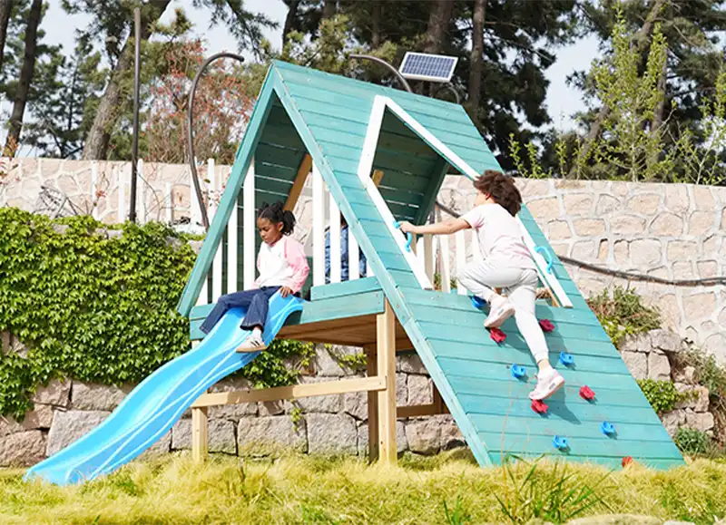 custom swing set