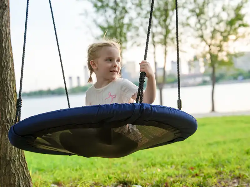 large saucer swing