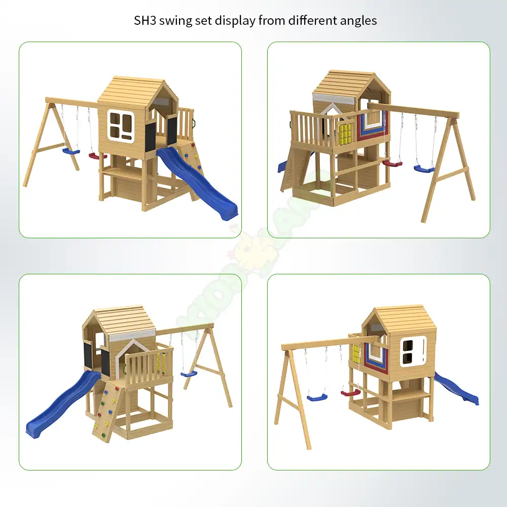 outdoor swings set