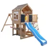 play swing set