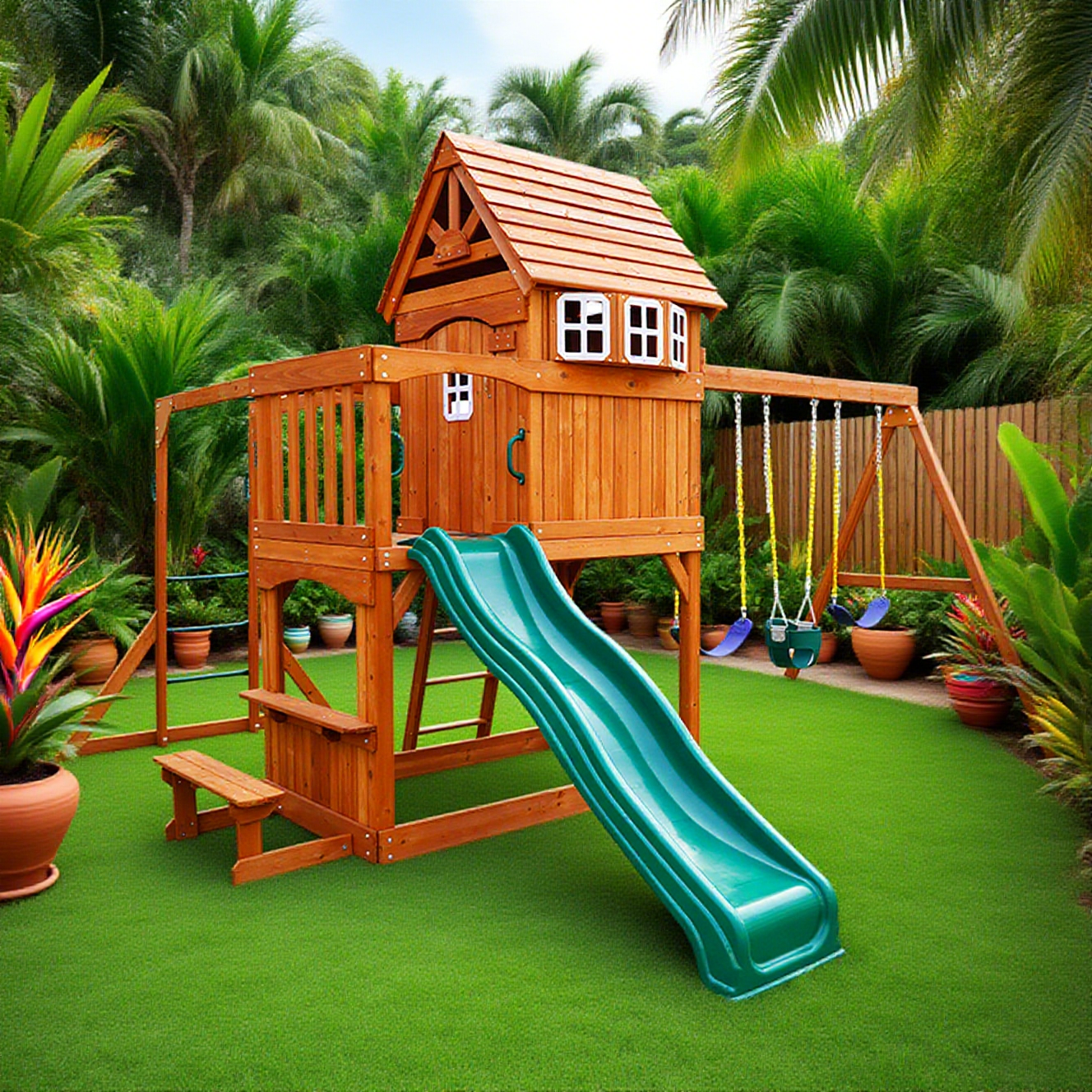 outdoor playset