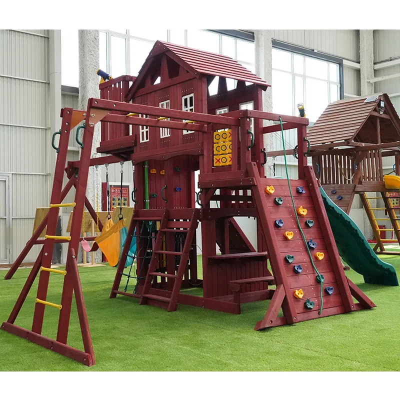 Wooden Climbing Frame