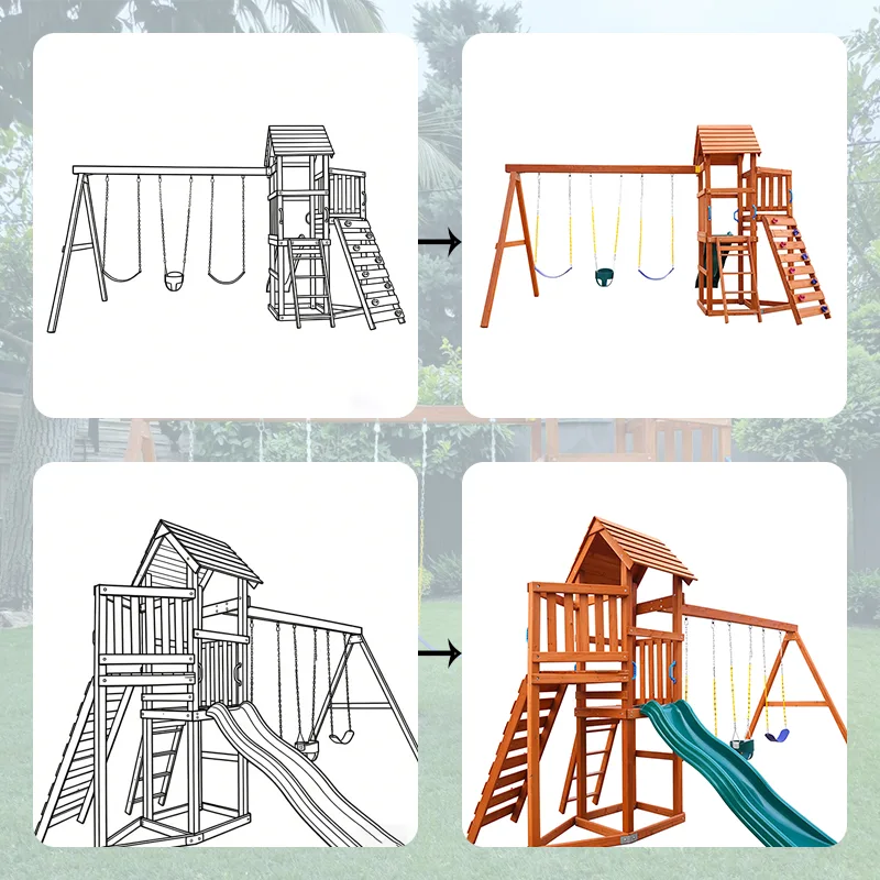 backyard swing sets