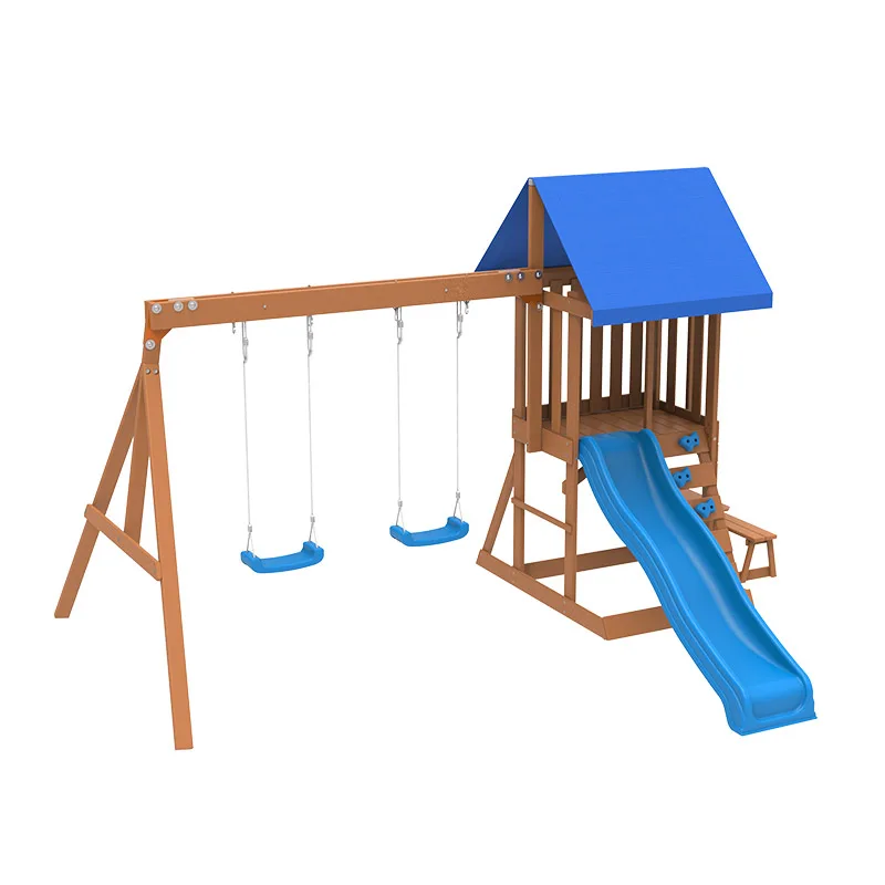 sd0 wooden swing set