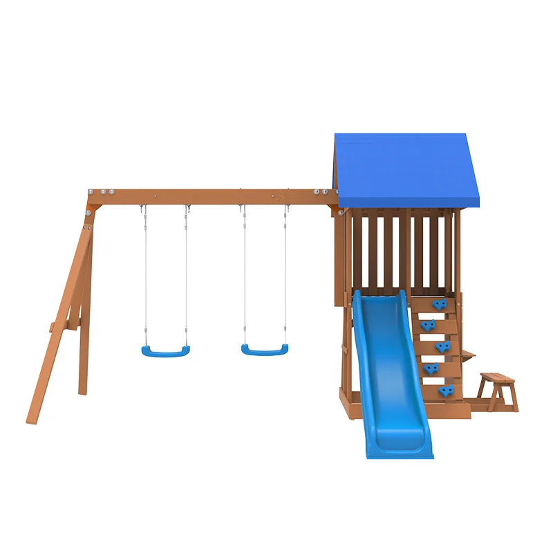 sd0 wooden swing set5