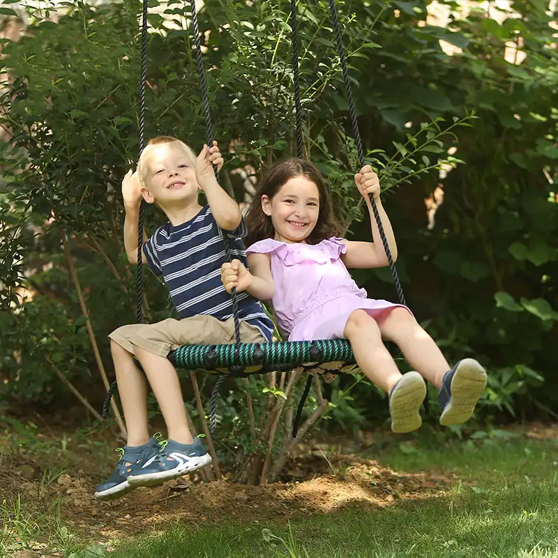spider web swing seat
