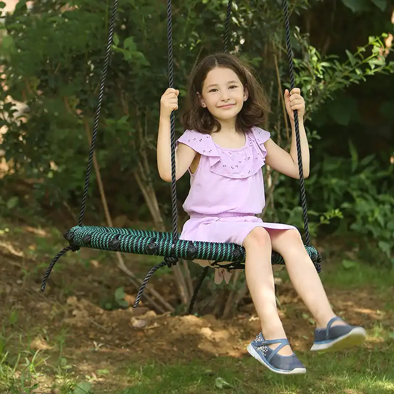 spider web tree swing