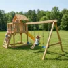 swing set small backyard