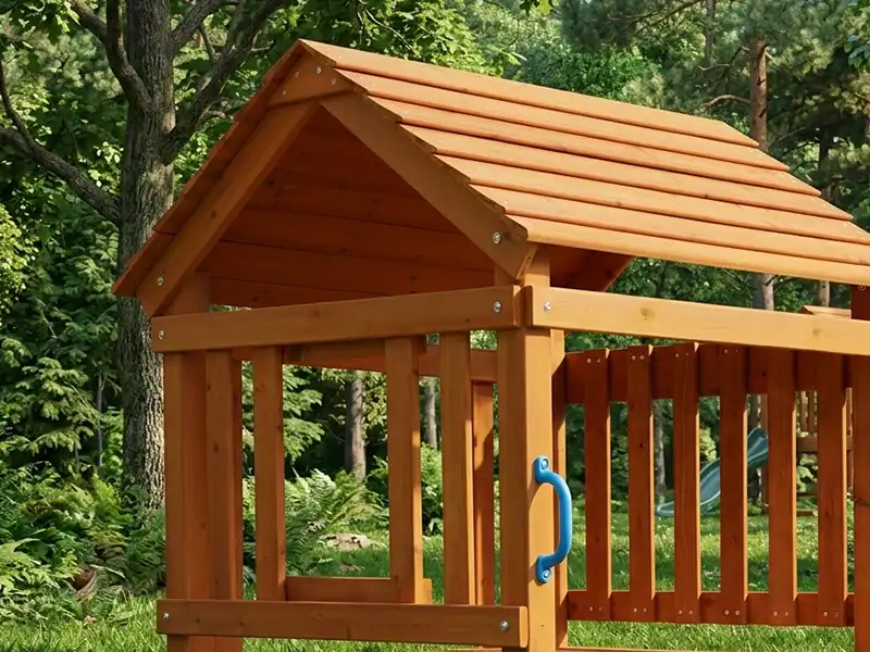 wooden roof